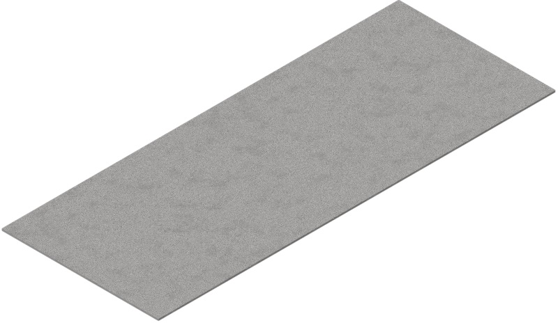 Produktbild UBK 501 001  -  Blind-Deckel flach zu UBK 500 für alle Belagshöhen